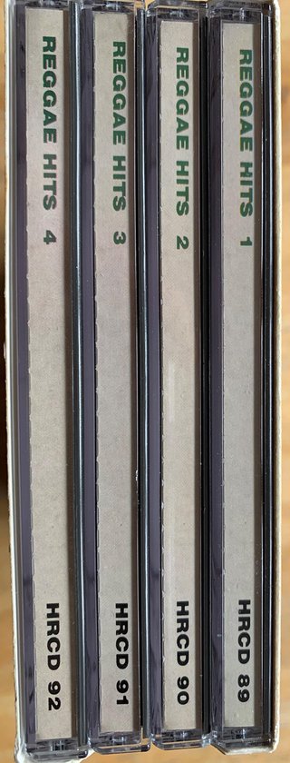 VARIOUS 4 X CD BOX REGGAE