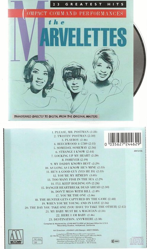 THE MARVELETTES - 23 GREATEST HITS