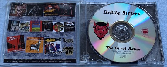DeRita Sisters – The Great Satan 2002 CD