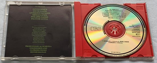 Al Di Meola - Electric Rendezvous (1982) CD