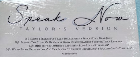 Taylor Swift – Speak Now (2010) 2XLP Gold =Sealed