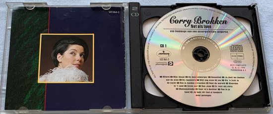 Corry Brokken – Net Als Toen: Een Hommage Aan Een Onvergetelijke Zangeres 1994  2XCD