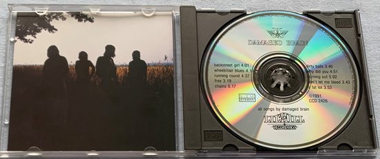 Damaged Brain ‎– Backstreet Girl 1991 CD Recorded in Nieuw-Leusen