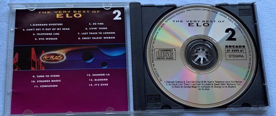 Electric Light Orchestra – The Very Best Of ELO 2  1990 CD