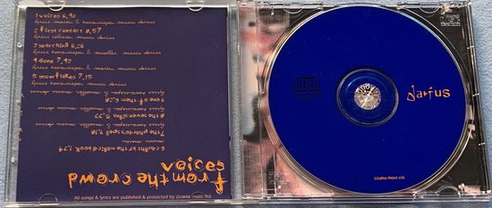 Darius - Voices from the Crowd (1997) CD
