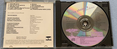 Various ‎– Critics Choice II 1988 CD Jazz-Swing ( Nieuwstaat)