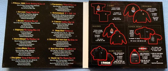 5 Years of Blood, Sweat and Tears (1999) Digipack (hardcore)