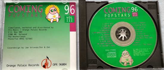 Coming Popstars 1996, Volume III CD