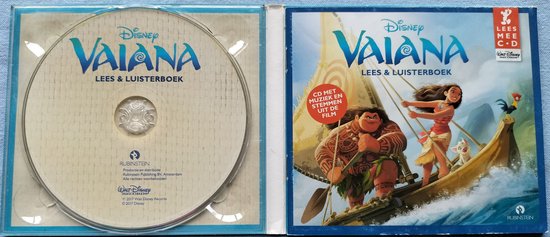 Disney - Vaiana Lees Mee CD = als nieuw Audiobook, Spoken Word