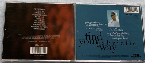 Gabrielle – Play To Win & Gabrielle – Find Your Way 2 X CD ( 2004 -1993