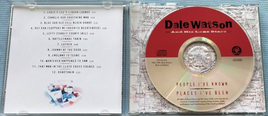 Dale Watson And His Lone Stars – People I've Known, Places I've Been (1999) CD