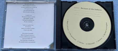 Joris Dirks - Because of the Sadness (2007) CD