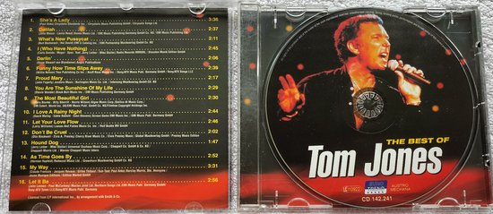Tom Jones – The Best Of Tom Jones CD