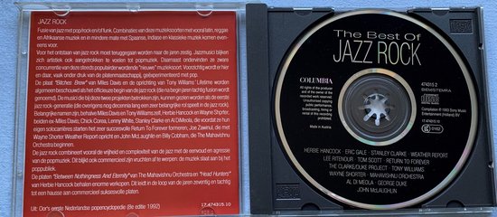 The Best of Jazz Rock (1993) CD