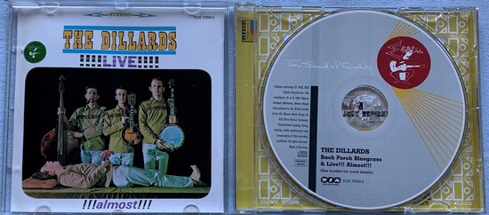 The Dillards – Back Porch Bluegrass & Live!!! Almost!!! 2001 CD