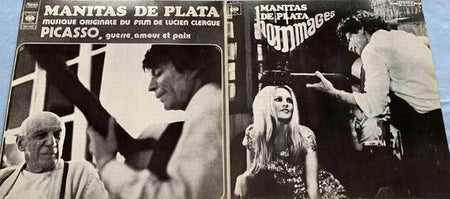Manitas De Plata ‎– Picasso, Guerre, Amour Et Paix + Hommages 1976 LP is in Nieuwstaat.