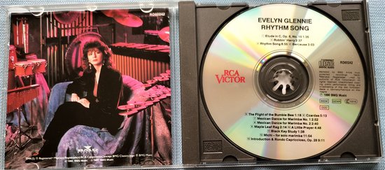 Evelyn Glennie – Rhythm Song ( 1990) CD = als nieuw