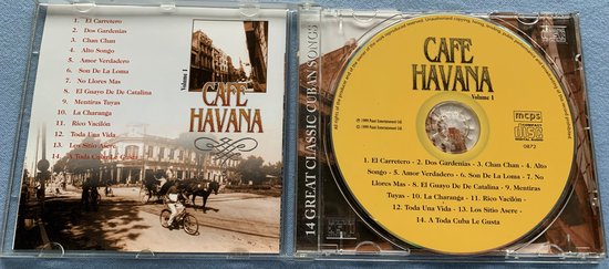 Los Gardenias ‎– Cafe Havana - Que Siga La Tradición - Vol. 1  1999 CD is in Nieuwstaat