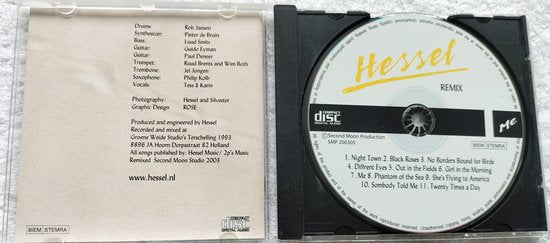 Hessel Remix Me (2003) CD
