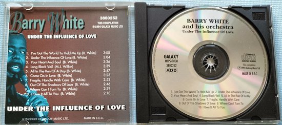 Barry White And His Orchestra – Under The Influence Of Love (1994) CD