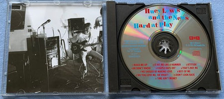 Huey Lewis And The News* – Hard At Play 1991 CD