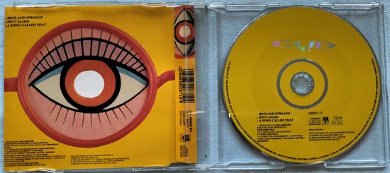CUD ‎– Rich & Strange (1992)  CD, Single