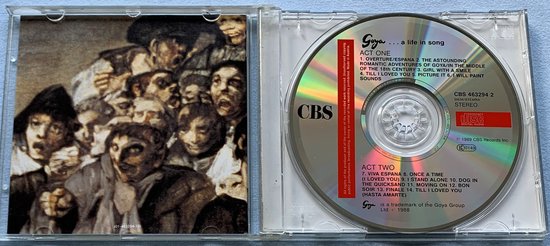 Goya ...A Life In Song 1989 CD