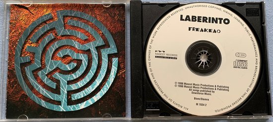 Laberinto – Freakeao 1998 CD  ( Funk Metal)