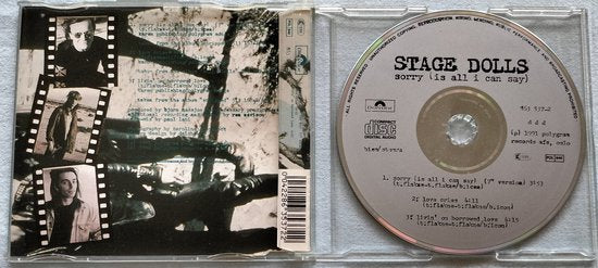 Stage Dolls ‎– Sorry (Is All I Can Say) 1991 CD-Single
