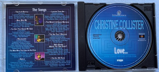 Christine Collister - Love (2005) CD