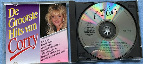 Corry  – De Grootste Hits Van 1992 CD