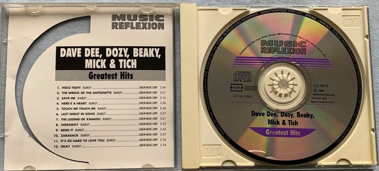 Dave Dee, Dozy, Beaky, Mick & Tich – Greatest Hits CD 1995