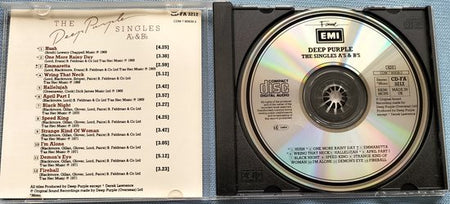 Deep Purple - The Singles A's & B's (1978) CD = als nieuw