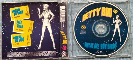 Betty Boo ‎– Where Are You Baby? (1990) CD,Single