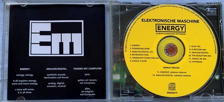 Elektronische Maschine - Energy (1999) CD
