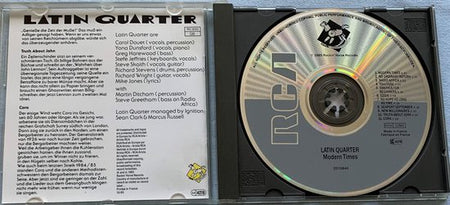 Latin Quarter - Modern Times (1985)  CD