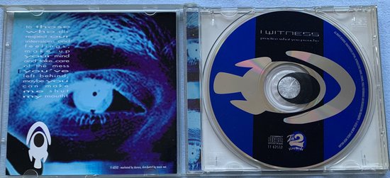I Witness – Practice What You Preach 1996 CD