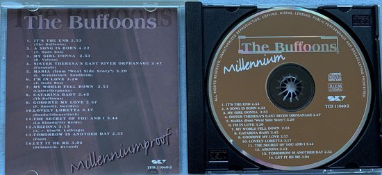 The Buffoons – Millenium Proof 1999 CD