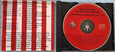PSV is electric - We are the champions - Kampioen van nederland 1996-1997