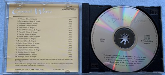 Glenn D. Wright ‎– The Best Of New Age - Crystal Water