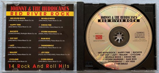 Johnny And The Hurricanes – Red River Rock - 14 Rock And Roll Hits 1990 CD