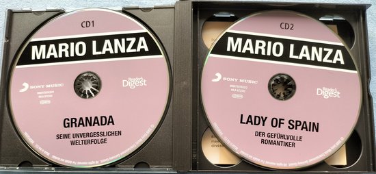 Mario Lanza Readers Digest Arrivederci Roma 4X CDBOX ( 2009)