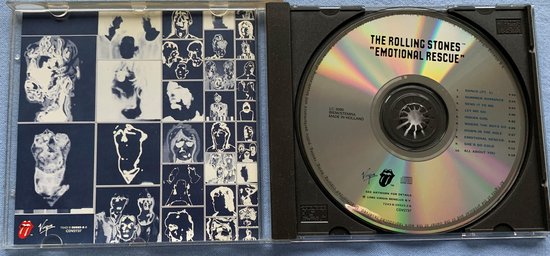 The Rolling Stones – Emotional Rescue 1994 CD is in bijna Perfect