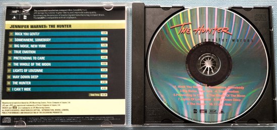 Jennifer Warnes – The Hunter CD = als nieuw (Japan)