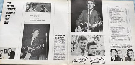 The Everly Brothers  Original Hits 1957-1960 LP