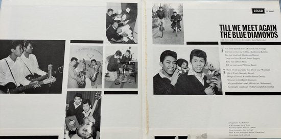 The Blue Diamonds - Till We Meet Again (1961) LP = als nieuw