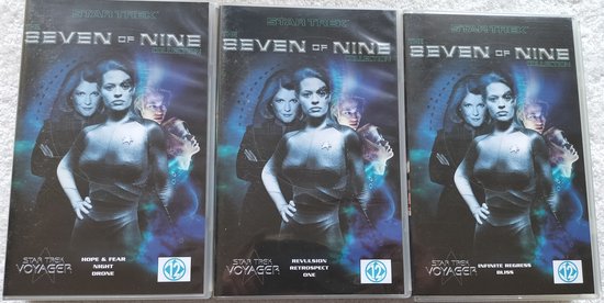 VHS The seven of Nine Collection (2001) Volume 1 3 VHS Tape's Als nieuw