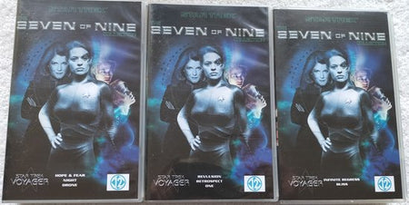 VHS The seven of Nine Collection (2001) Volume 1 3 VHS Tape's Als nieuw