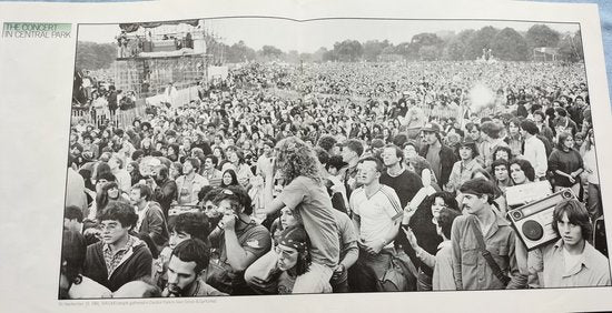 Simon and Garfunkel - The Concert in Central Park (1982) 2XLP = als nieuw