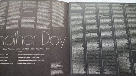 The Oscar Peterson Trio – Another Day LP= als nieuw